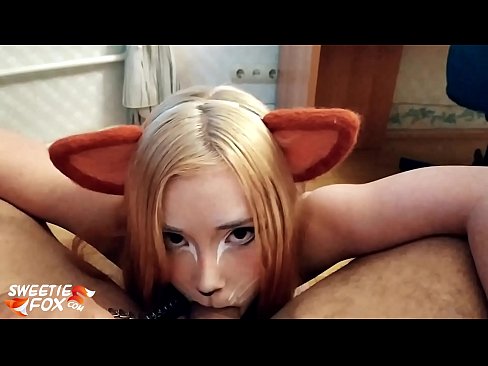 ❤️ Kitsune anameza mboo na kumeza mdomoni Video ya kutatanisha ❌❤